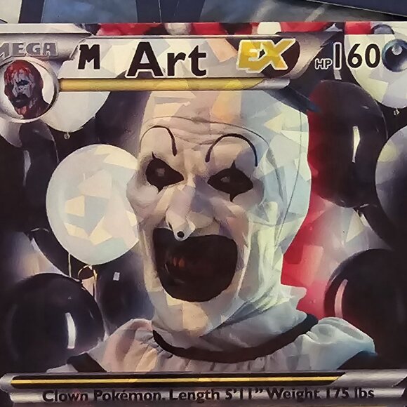 Art The Clown Pokemon Card - The Terrifier - Picture 5 of 8